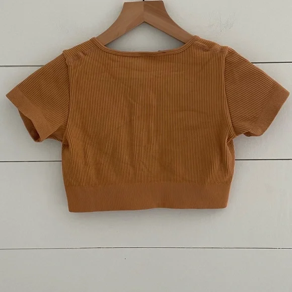 Bo+Tee Ribbed Bra Top - Picture 2 of 5